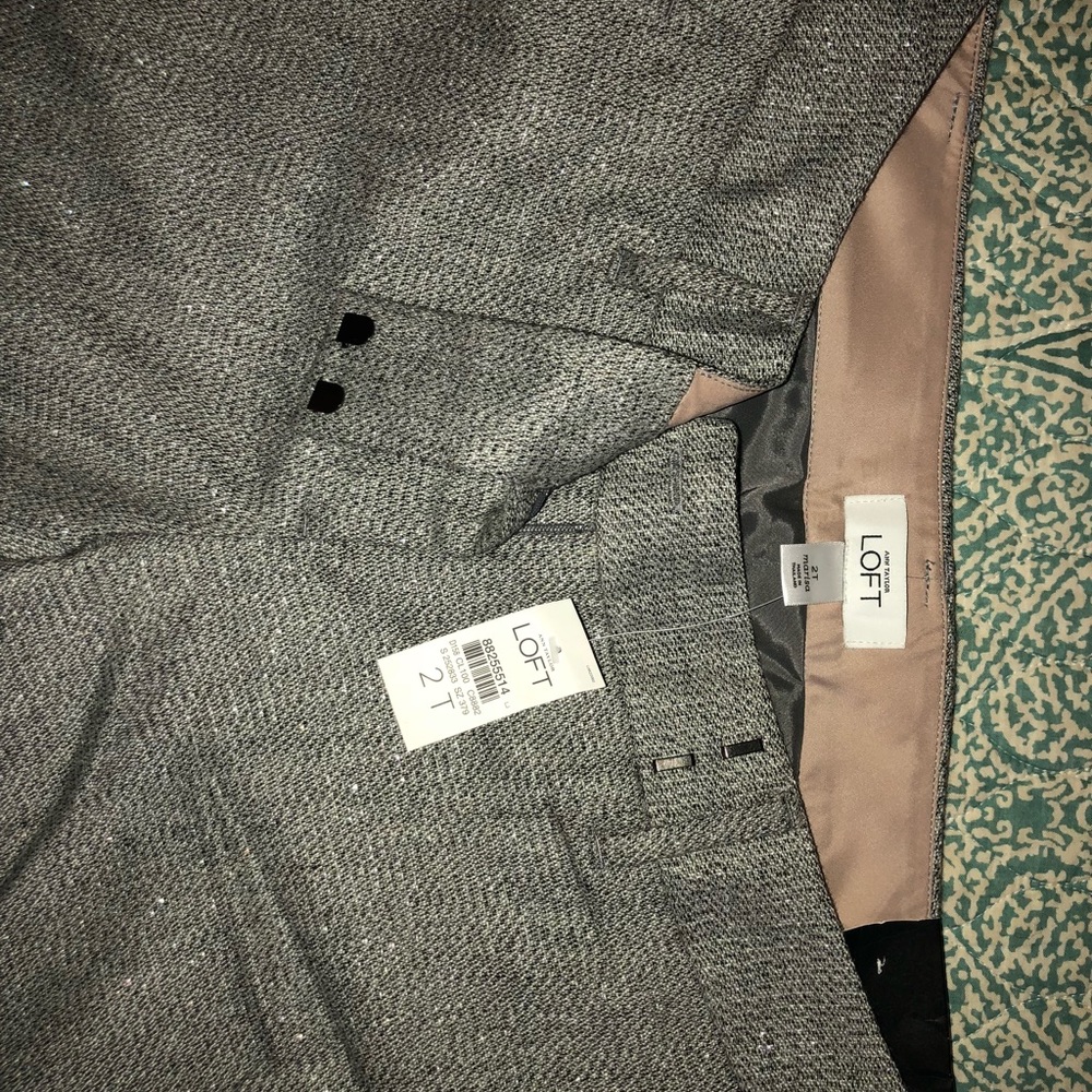 Dress pants with a hint of sparkle.